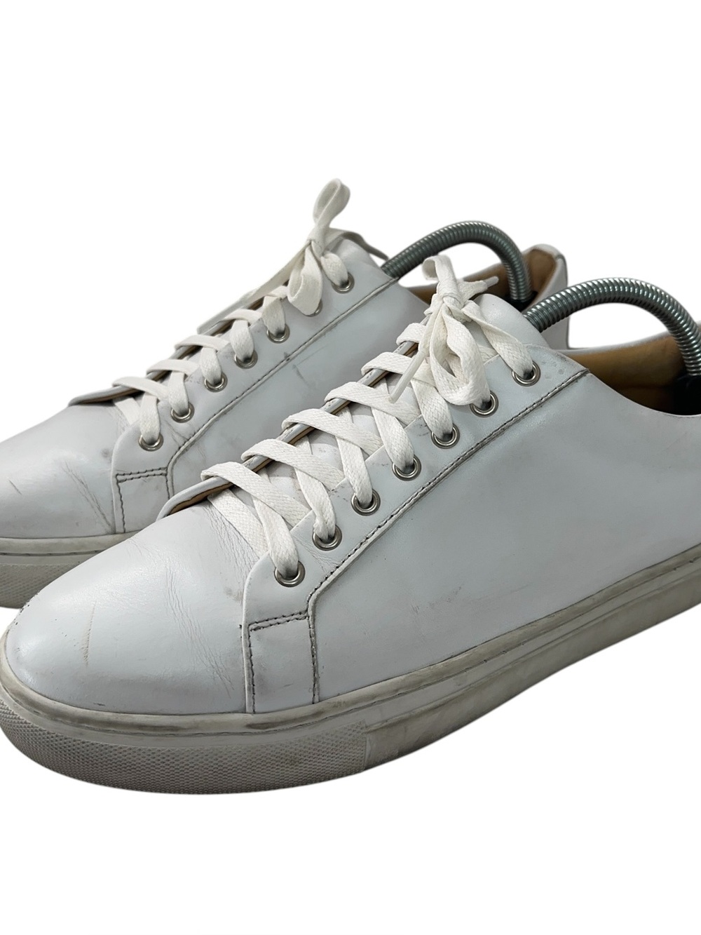 Thursday Boot Premier Low Top Sneakers Shoes Mens Size 9 Lace Up White Leather